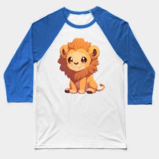 Cute little lion Baseball T-Shirt